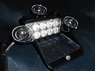 Amber Whelen Spectir8 Led Light Clear Spec8 Dash Light W/ Scan - Lock