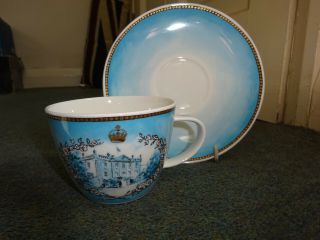 Rare Cup & Saucer Gift From The Prince Of Wales & The Duchess Of Cornwall.