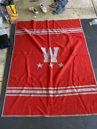 Vtg Washington State Cougars Pendleton Blanket No Res