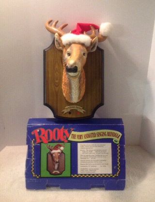 Gemmy Rooty The Very The Animated Singing Reindeer Grandma Got Run Over