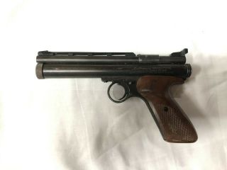 Vintage Sears Ted Williams Match Pistol Model 126.  1909 Co2 Pellet Pistol.  22 Cal