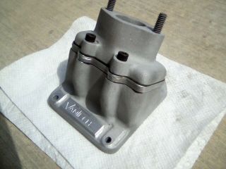 Mcculloch Vantech Intake Manifold With Basket And Reeds Vintage Go Kart Cart