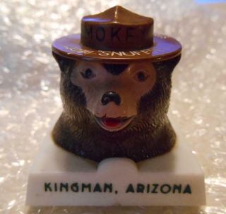 Smokey The Bear Snuffit Magnetic Car Ashtray Note Holder Kingman Arizona