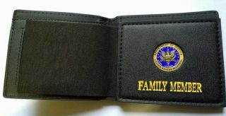 Obsolete Gold Marshal Mini Badge On Family Member 