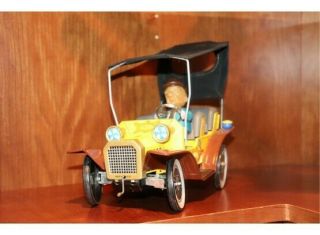 Vintage Mr.  Magoo Toy Tin Car By Hubley 1961 U.  P.  A Pictures Inc.