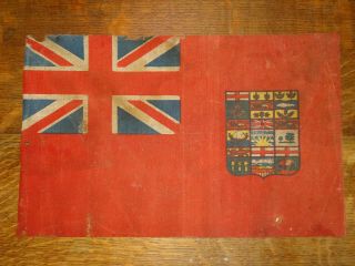 Vintage Unofficial Canadian 1907 Red Ensign Flag