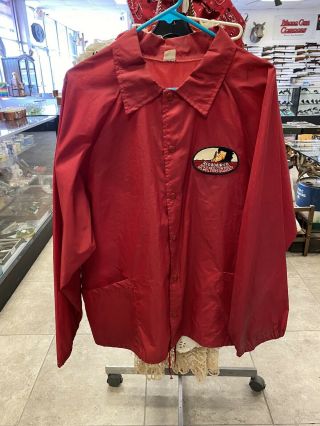 Vintage Red Adair Co.  Wild Well Control Oil Well Fires - Blowouts Jacket - Xl
