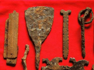 Ancient iron artifacts from the Vikings and the Middle Ages 2