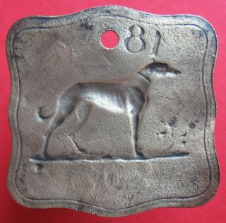 Poland - old 1885 (Danzig - Gdańsk))  dog license tax tag - more on ebay.  pl 2