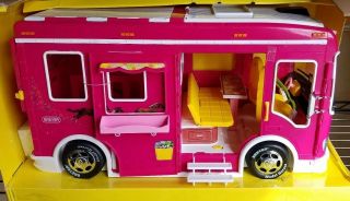 Breyer Horse Cruiser Trailer Transporter Rv Motor Home 2010 Pink Discontinued