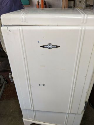 Vtg Frigidaire Refrigerator By General Motors Antique Retro Collectible