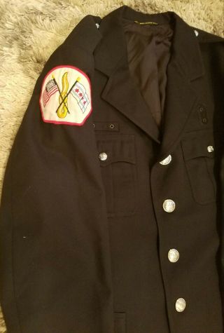 Chicago Fire Department Vintage Firefighters Uniform Blouse/coat 3
