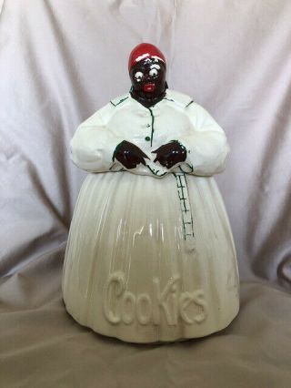 Vintage Mccoy Aunt Jemima Black Americana Cookie Jar