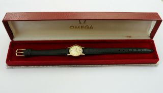Vintage 1970 Omega Geneve Swiss Made Cal 485 17j Ladies Wristwatch Vgc Boxed