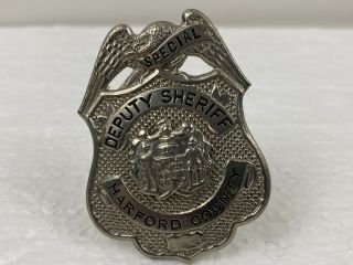Police Badge - Spec.  Deputy Sheriff - Hartford County,  Maryland - (obsolete)