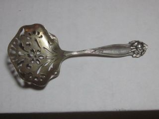 Fine.  925 Sterling Silver Hallmarked Tea Strainer Spoon