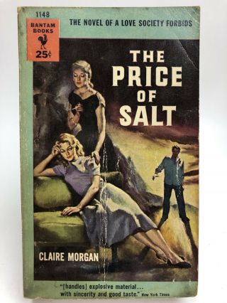 Price Of Salt Claire Morgan Bantam Romance 1st Printing Lesbian Gay