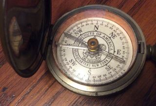 1918 Boy Scouts Compass.  Rare Estate Find