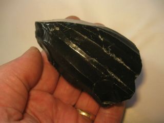 Pre Columbian Obsidian Micro - Blade Core Michoacan Mexico Prehistoric Artifact M3