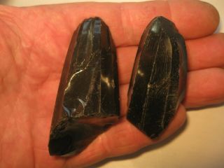 Pre Columbian Obsidian Micro - Blade Core Michoacan Mexico Prehistoric Artifact M1