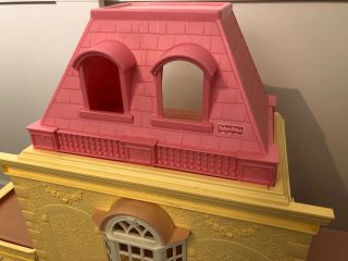Fisher Price 2005 Vintage Loving Family Grand Mansion Twin Time Dollhouse H3370 2