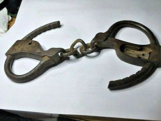 Nwmp (north West Mounted Police) Tower Handcuffs.