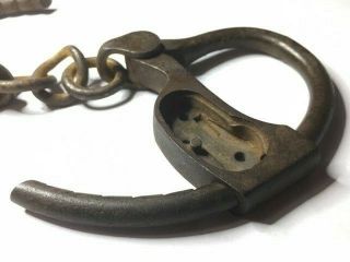 NWMP (North West Mounted Police) tower handcuffs. 3