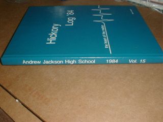 1984 Andrew Jackson High School Kershaw South Carolina Sc Yearbook