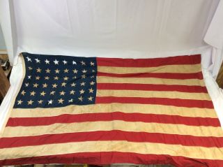 Vintage 48 Star American Flag Old Glory 42 " X 67 " (4 