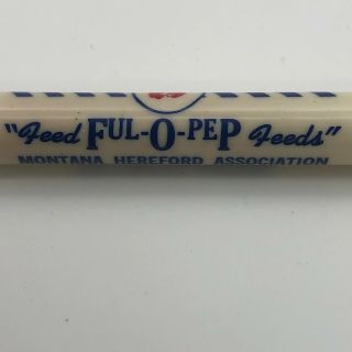 Ful O Pep Feed 1939 York Worlds Fair Pencil Advertisement (vg)