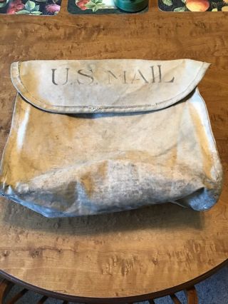 Vintage U.  S.  Mail Mans Carrier’s Bag