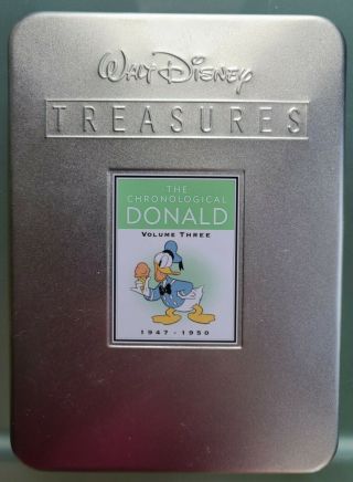 Vintage Walt Disney Treasures: The Chronological Donald Duck Volume 3 Tin Dvd