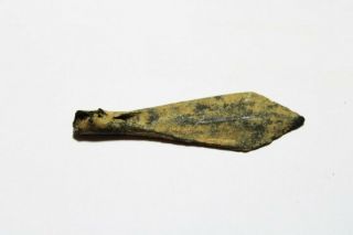 Zurqieh - As17595 - Ancient Roman Bronze Arrow Head.  100 - 200 A.  D