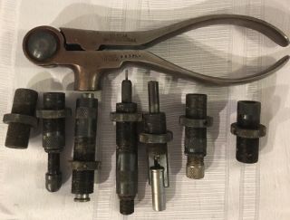 Vintage Lyman Ideal 310 Tool Complete With Dies.  38 Special
