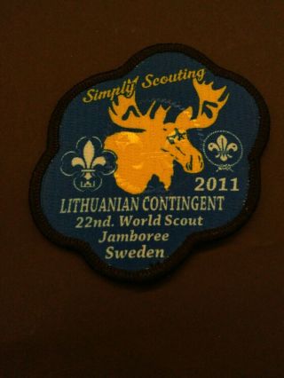 2011 22nd World Scout Jamboree Sweden - Lithuania