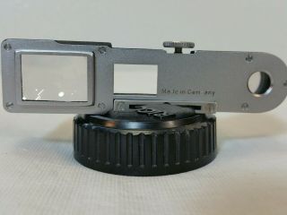 Vintage E.  Leitz Wetzlar Leica Goggles of of a M Series Summaron 35mm f/3.  5 Lens 3