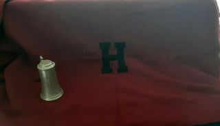 1904 Harvard Scrub Series Football Stein Trophy and Wool Throw 3