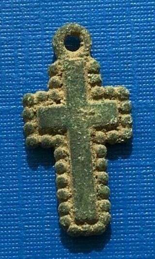 Medieval Crusaders Knights Templar Bronze Cross 12 - 14th Century Ad - F182