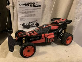 Vintage Kyosho Turbo Raider 2wd Offroad Racer Model 3188