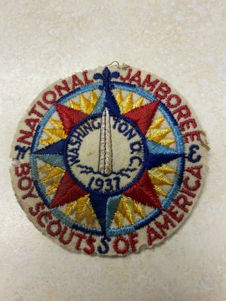 1937 National Jamboree Pocket Patch
