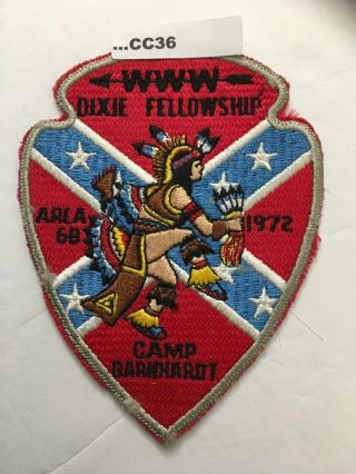 Area 6 - B 1972 Dixie Fellowship Conclave Camp Barnhardt Cc36