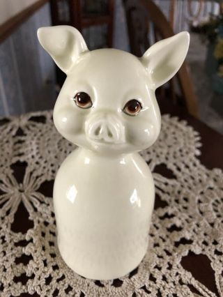 Vintage Bell Quon Quon Pig Or Hog Bell Made In Japan