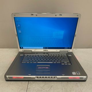 Dell Xps M1710 Vintage 17 " Gaming Laptop Core Duo T7400,  4gb 160gb Hdd