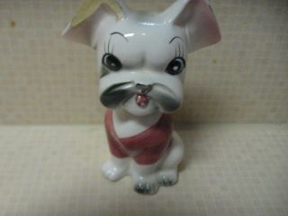 Vintage Dog Porcelain Figurine