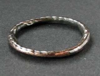 A ancient Viking bronze Temple ring - wearable 2
