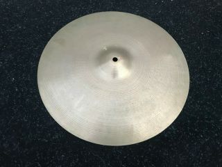 Vintage Zildjian Avedis 16 " Drum Crash Cymbal 984 Grams