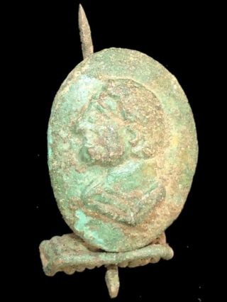 Ancient Roman Bronze Fibula Brooch - 200 - 400 Ad (25)