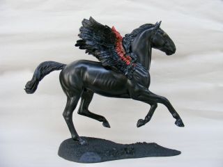 Breyer Custom Cm Pegasus Stallion " Blackbird Ii " By Pz20