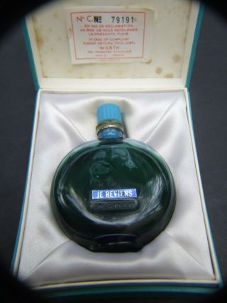 Vintage R.  Lalique Worth Eau De Toilette Boxed Perfume Je Reviens 1fl Oz French