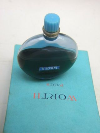 Vintage R.  Lalique Worth Eau de Toilette Boxed Perfume Je Reviens 1fl Oz French 3